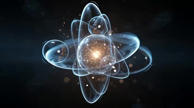 Exploring Atomic Structure in Science Visuals