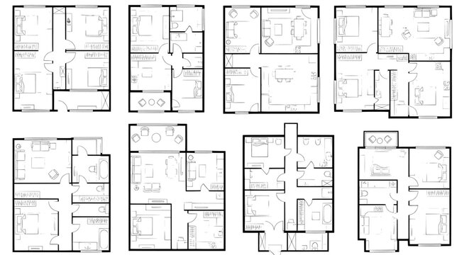 Floor plan collection