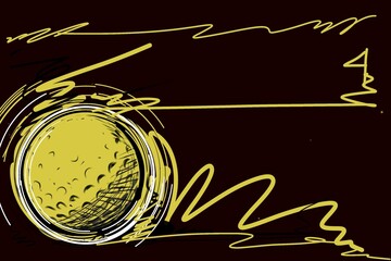 ​ ​Golden​ ​goft​ motion​ series​ and​ ​brush​ stroke​ style​