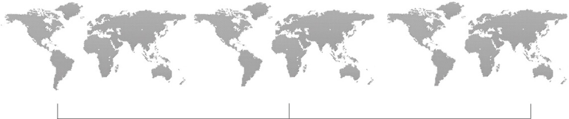 World map graphic global connection concept flat design © vector designer