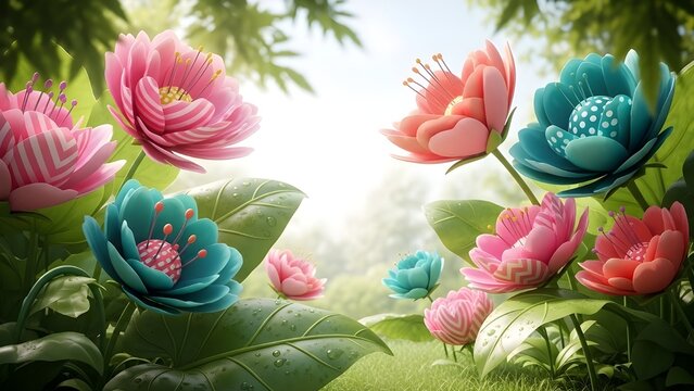 Banner de dise&ntilde;o de plantilla para la venta de la temporada de primavera.
 Dise&ntilde;o de oferta promocional con plantas, hojas y decoraci&oacute;n floral.
 Forma abstracta con marco de flores.
 Vector