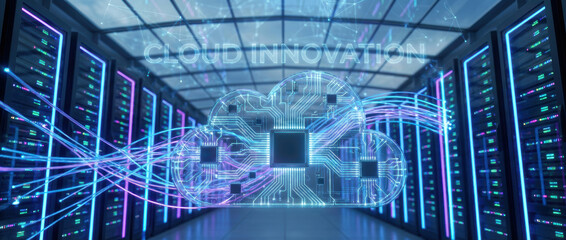 Networking cyber datacenter server cloud securityconceptcyber datatechnologyprotectioninternetnetworkdigital technology storage connection Cloud Data protection and digital security concept