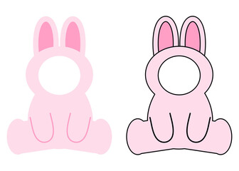 토끼 얼굴합성 © 경민 이