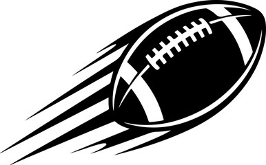 American Football Helmet Icon Set (Black & White)