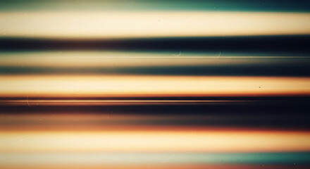 Blurred abstract image with colorful horizontal stripes