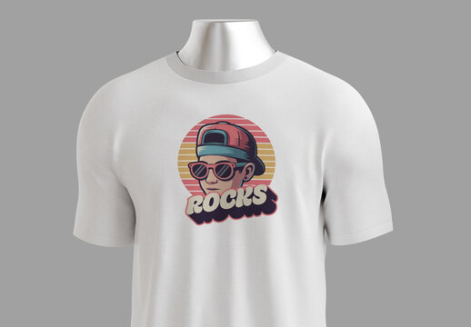 Custom Illustration Tshirt Design Template