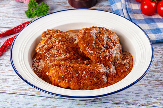 Indian chicken thights tikka massala