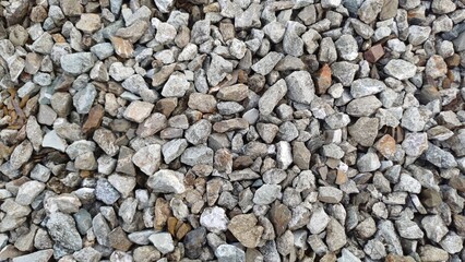 Gravel Stone Texture Background for Construction and Industry