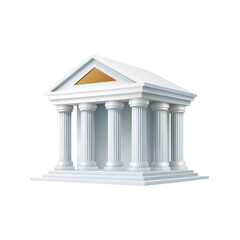 Obraz premium Elegant classical building with architectural design