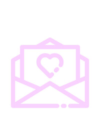 Dark Romance Minimalist Poster Art | I Hate You Love Quote | Anti Valentine Card with Broken Heart on Black Background