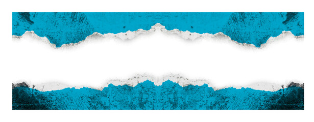 Vintage torn paper frame collection 