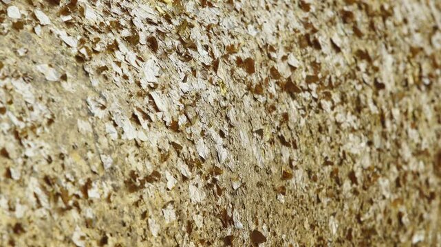 texture of gold leaf wall,golden background on buddha image or temple wall