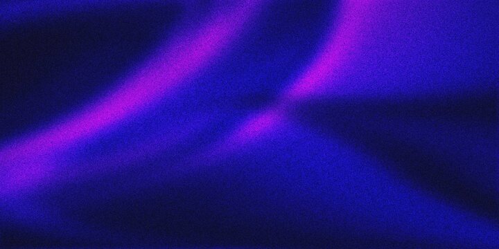 Abstract Blue Purple Grain Texture Background with Neon Noise and Dark Gradient. abstract blue background
