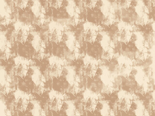 Obraz premium ベージュの水彩にじみ総柄テクスチャ ナチュラルでやさしい抽象背景 ラスター素材/Beige Watercolor Blot Repeating Texture with Soft Natural Tone Abstract Raster Background 