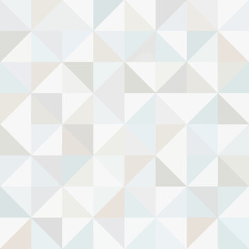 Abstract geometric pattern with light grey and white triangles.