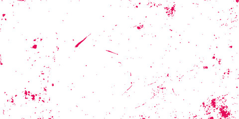 Fototapeta premium Red paint splashes and watercolor ink splatters create a grunge art texture design with a liquid pattern backdrop and brush strokes on a paper wallpaper background