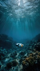 Underwater exploration with a remote vehicle