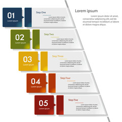 Stacked Step Presentation Infographic.ai
