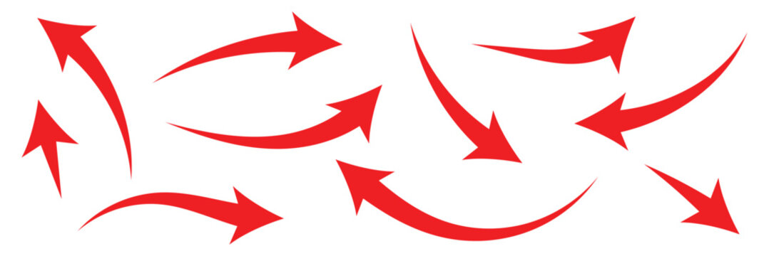Arrow icon on white background. flat style. arrow icon for your web site design, logo, app, UI. arrow indicated the direction symbol. curved arrow sign .Vector illustration Eps 10 .