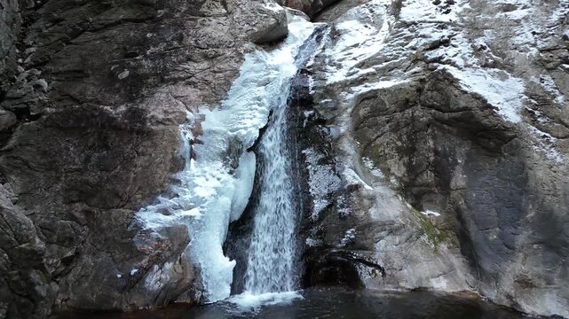 Waterfall in Samak Mountain, Chun-cheon city, Gangwon-do, South Korea