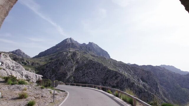 montagnes en drone &agrave; Majorque