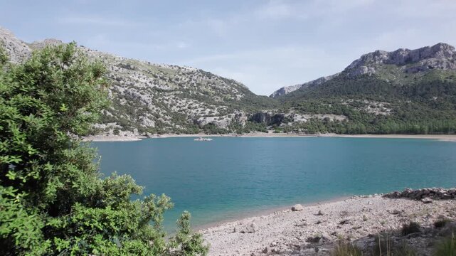 Lac en drone &agrave; Majorque