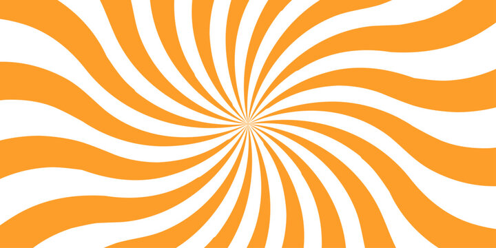 Abstract red and white retro with sunburst pattern colorful design. Vintage sunrays illustration swirl line. sun beam vector banner design and comic burst gradient concept pattern.
