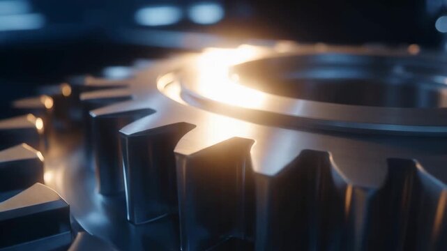 Modern mechanical systems highlight the importance of interlocking gears for stability, performance optimization, and dependable motion transfer. cinematic color correction, natural uneven lighting