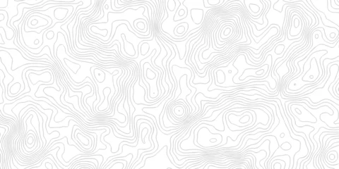 Gardinen Landschaftsmuster Abstract pattern with lines seamless pattern and topography map and counter map. abstract sea map and mounted map area space geometric line technology topo landscape grid map texture.  © MOHART PARK