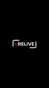 Relive animation motion branding re live re-live