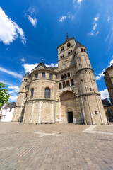 Fototapeta premium Trier Cathedral in Domfreihof historical landmark Germany