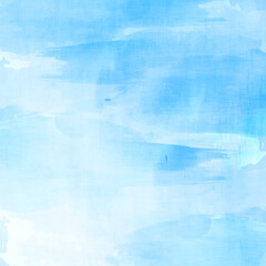 Fototapeta premium Soft Blue Watercolor Abstract Background Texture