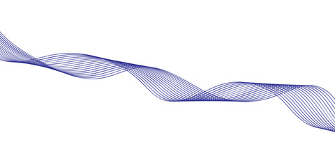 Fototapeta premium abstract blue wave background