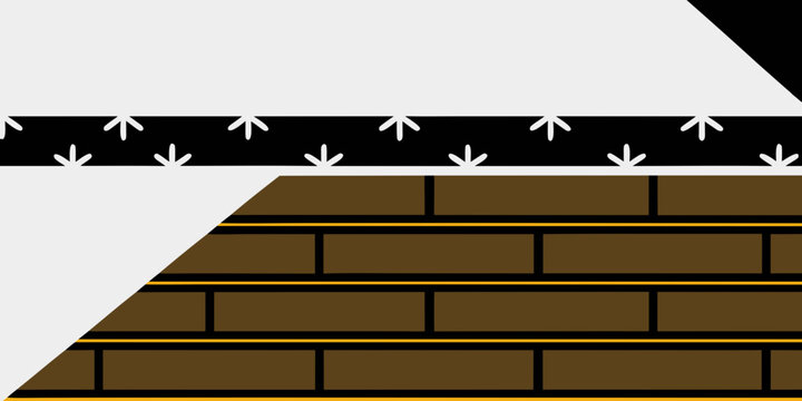 Abstract brick pattern