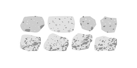 Abstract stone patterns