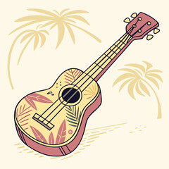 Tropical ukulele