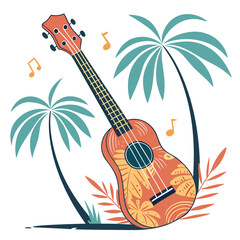 Tropical ukulele