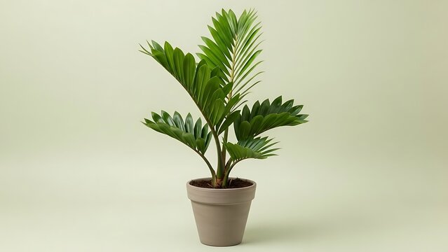 Cardboard Palm in a pot