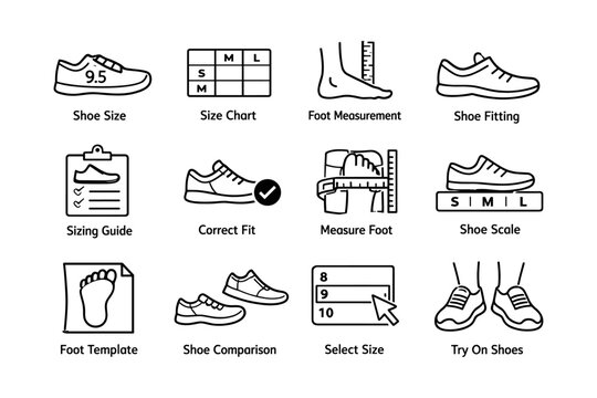 Shoe sizing guide: foot measurement and fitting chart for accurate shoe fit