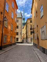 Obraz premium landscape in Gamla Stan, Stockholm, Sweden