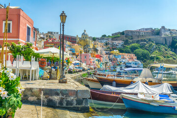 Procida island, Naples, Italy