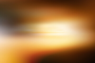 Modern bright abstract dynamic line wave curve soft light gradient neon brown yellow gold on black background design for graphics pattern web illustration technology digital backdrop wallpaper poster