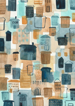 A variety of small and cute houses
