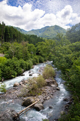 Okuhida Onsen Village, Takayama City, Gifu Prefecture, Japan