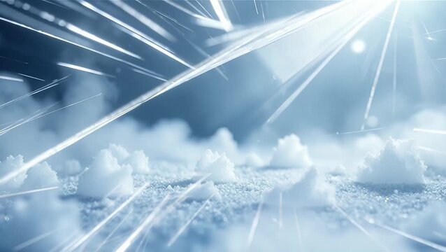 Scientific Abstract of Ice Crystals Forming in Freezing Conditions