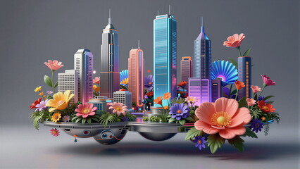 Obraz premium Kalejdoskop Snów: Surrealistyczna Podróż Przez Pęknięte Wymiary Czasu, Przestrzeni i Nieskończonej Wyobraźni, Pop Art