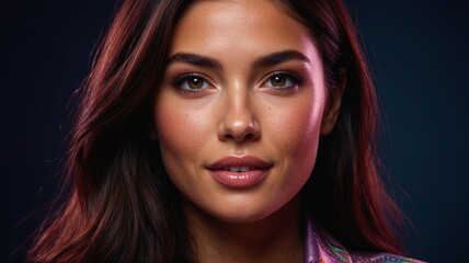 Naklejka premium Kalejdoskop Snów: Surrealistyczna Podróż Przez Pęknięte Wymiary Czasu, Przestrzeni i Nieskończonej Wyobraźni