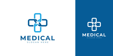 Fototapeta premium Medical Logo for Healthcare Business Company