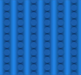 Soft blue columns and circular nodes repeat in calm symmetry, creating a modern textured pattern with depth, order, and digital elegance.