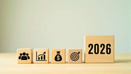 Strategic planning for future growth and financial success with target achievement for 2026 objectives